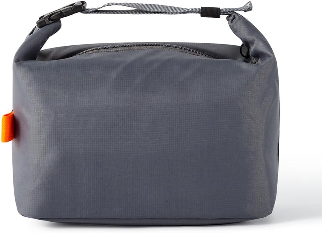 Insulated Lunch Bag, Oxford Waterproof Cooler Bag, Long-Lasting Insulation (1, Black)