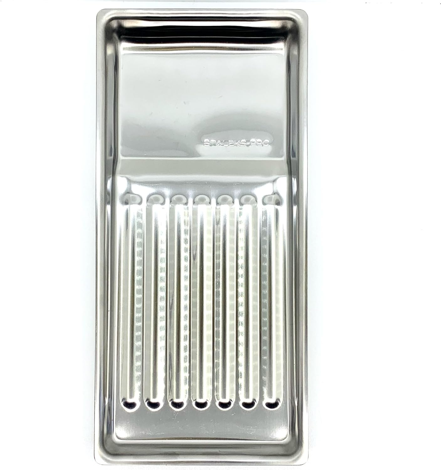 STALEKS PRO Tool Tray for Sterilization and Storage of Tools or Instumental Stainless Steel