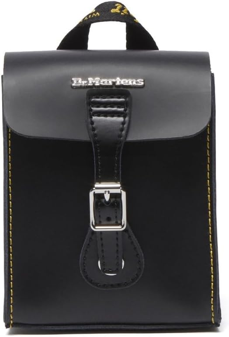 Dr. Martens Micro Leather Bag, Black Black Kiev & Smooth Leather image number 1
