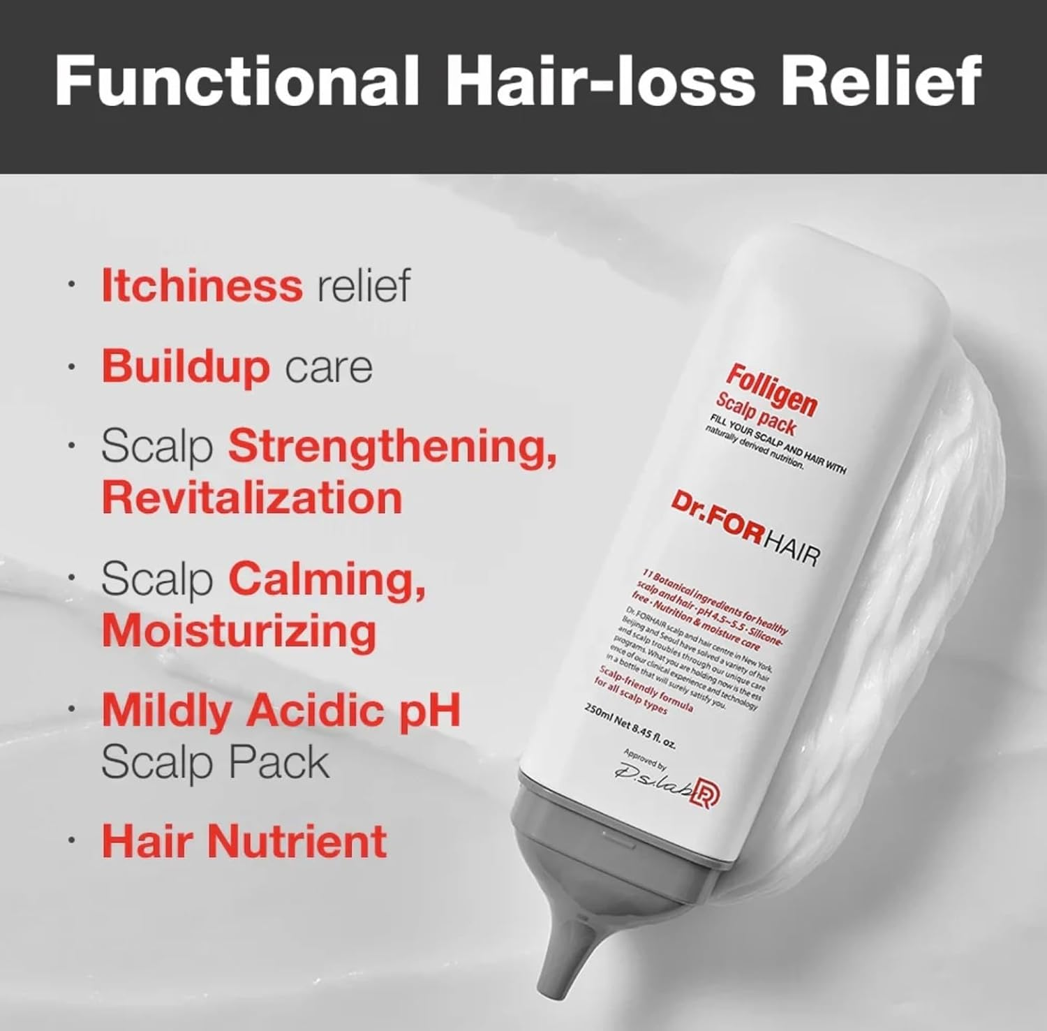 Dr.Forhair Folligen Scalp Pack 250 Ml image number 2