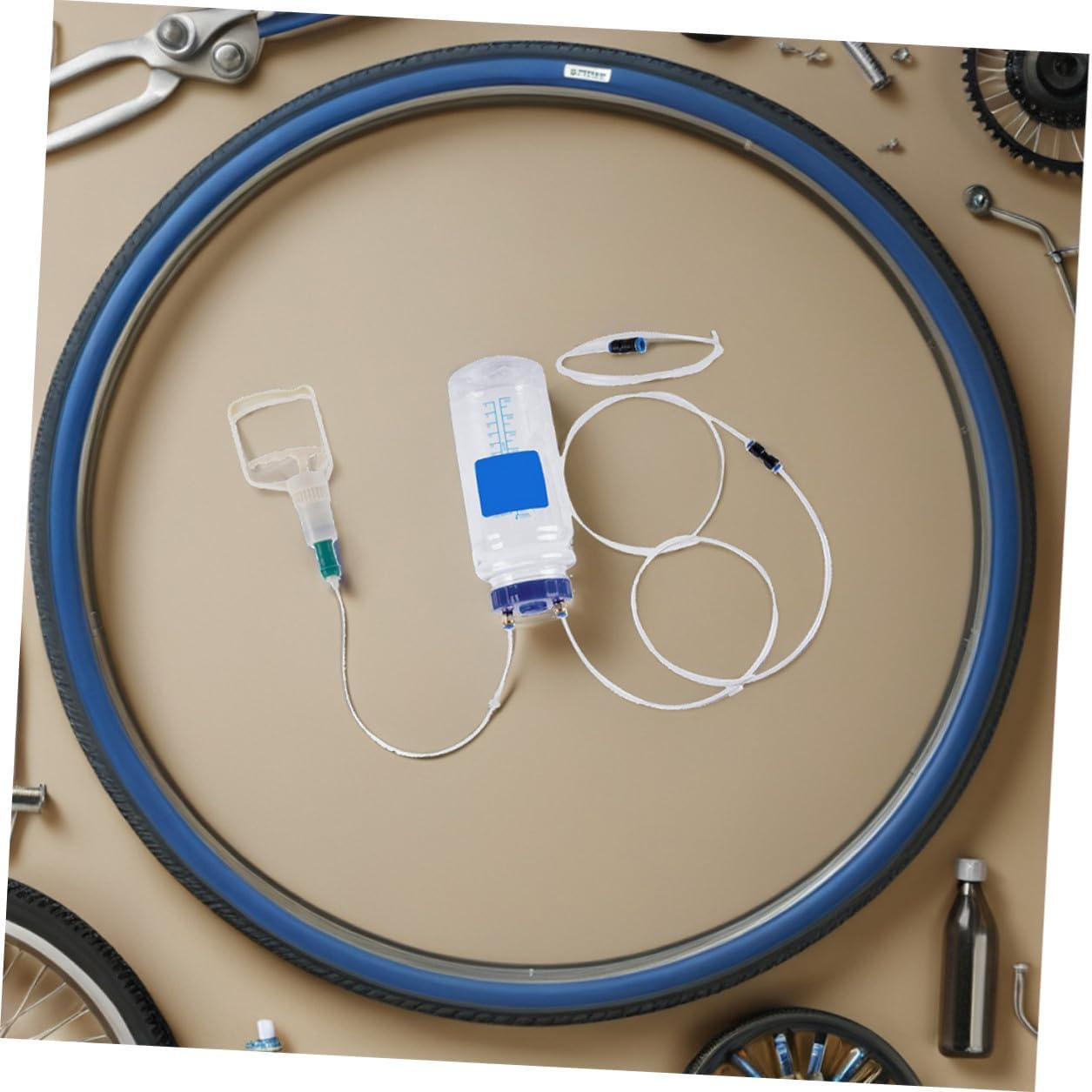 LALADEFIEE Automotive Oil Pump Tool Engine Oil Extraction Pump Fluid Extractor Suction Car Maintenance Tools image number 1