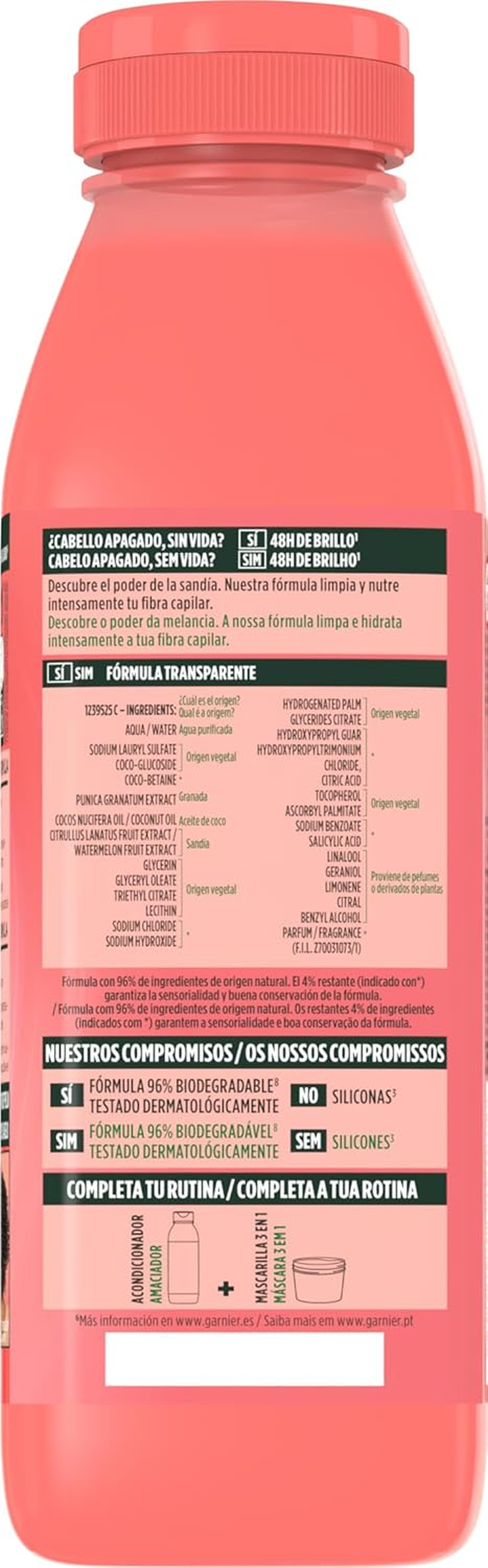 Fructis Hair Food Shp B350 Es Waterm image number 1