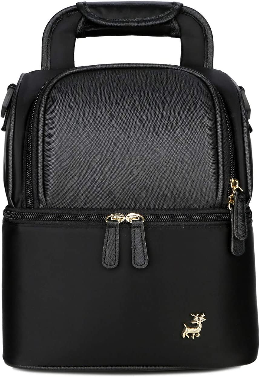 Mengshen Waterproof Breast Milk Baby Bottle Cooler Bag Rucksack - Portable Thermal Insulated Lunch Box/Large Capacity Handbag/Baby Milk Bag Freezer/For Work Mommy Women Men