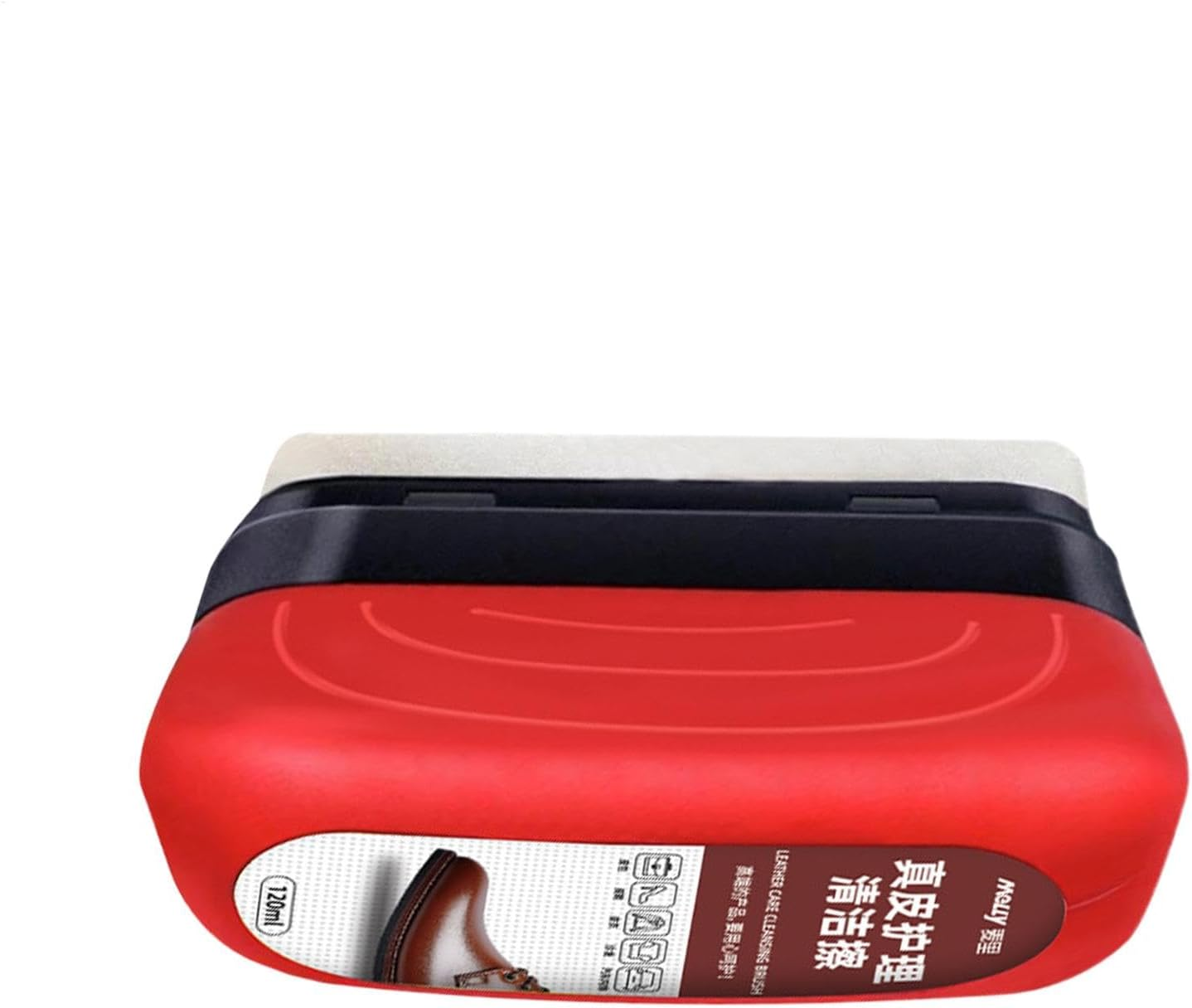 Automotive Cleaner Scrubber | Car Leather Seats Cleaning,Leather Cleaning Dusters for Leather Shoes, Boots, Wallet, Belt, Jacket image number 5