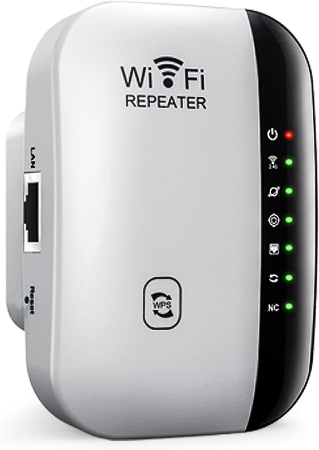 Newest Wifi Booster,Wifi Extender,Wifi Repeater Covers up to 3650Sq.Ft and 45 Devices,Wireless Internet Booster with Ethernet Port,Quick Setup,300Mbps Wifi Range Extender image number 1