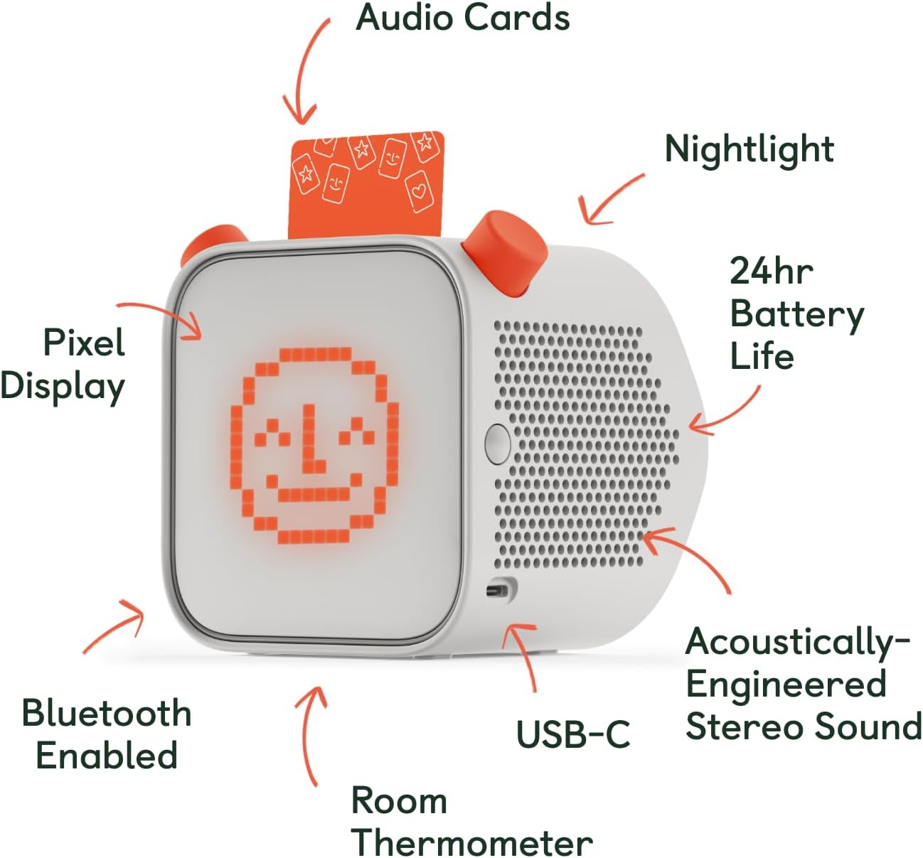 Yoto Player (3Rd Gen.) + Disney Classics Bundle &ndash; Bluetooth Audio Speaker, All-In-1 Screen-Free Device Plays Stories Music Podcasts Radio White Noise Thermometer Ok-To-Wake Alarm Clock, (HBP3UK02445) image number 3