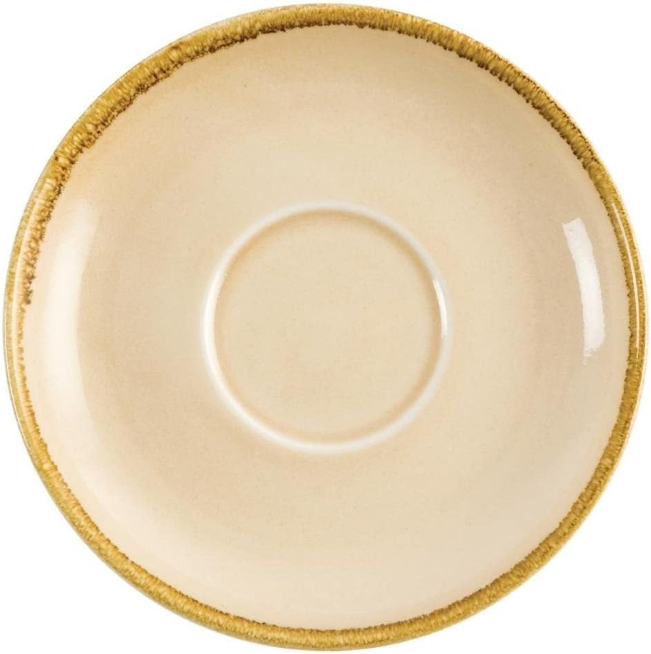 Olympia Kiln Saucer for GP348, Ocean, 160 Mm (Pack of 6)