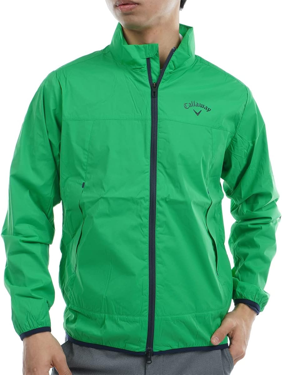 Callaway C23115100 Men'S Full Zip Blouson (Stretchable, Water Repellent, Mesh Lining), Golf Outerwear image number 3