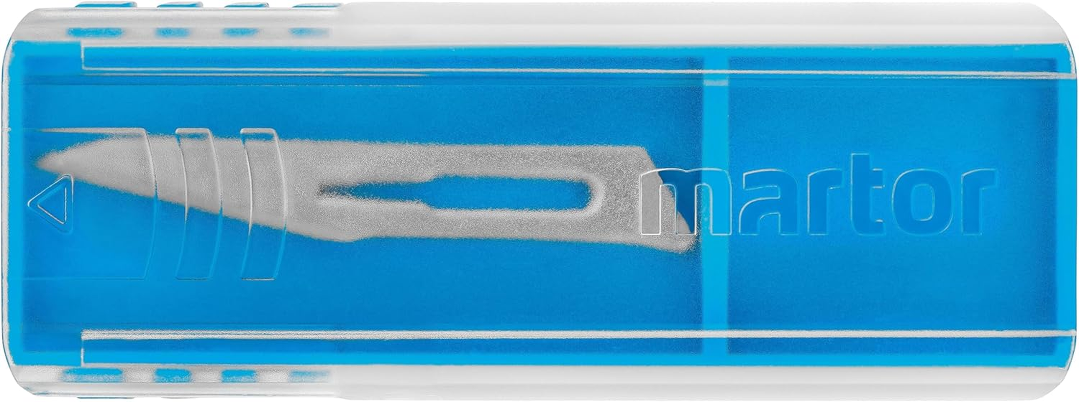 MARTOR 10 X SCALPEL BLADE, Spare Blades Graphic Knife, Craft Knife, Deburr, 5.9 Mm, Sharp, Can Be Used Once, NO. 11
