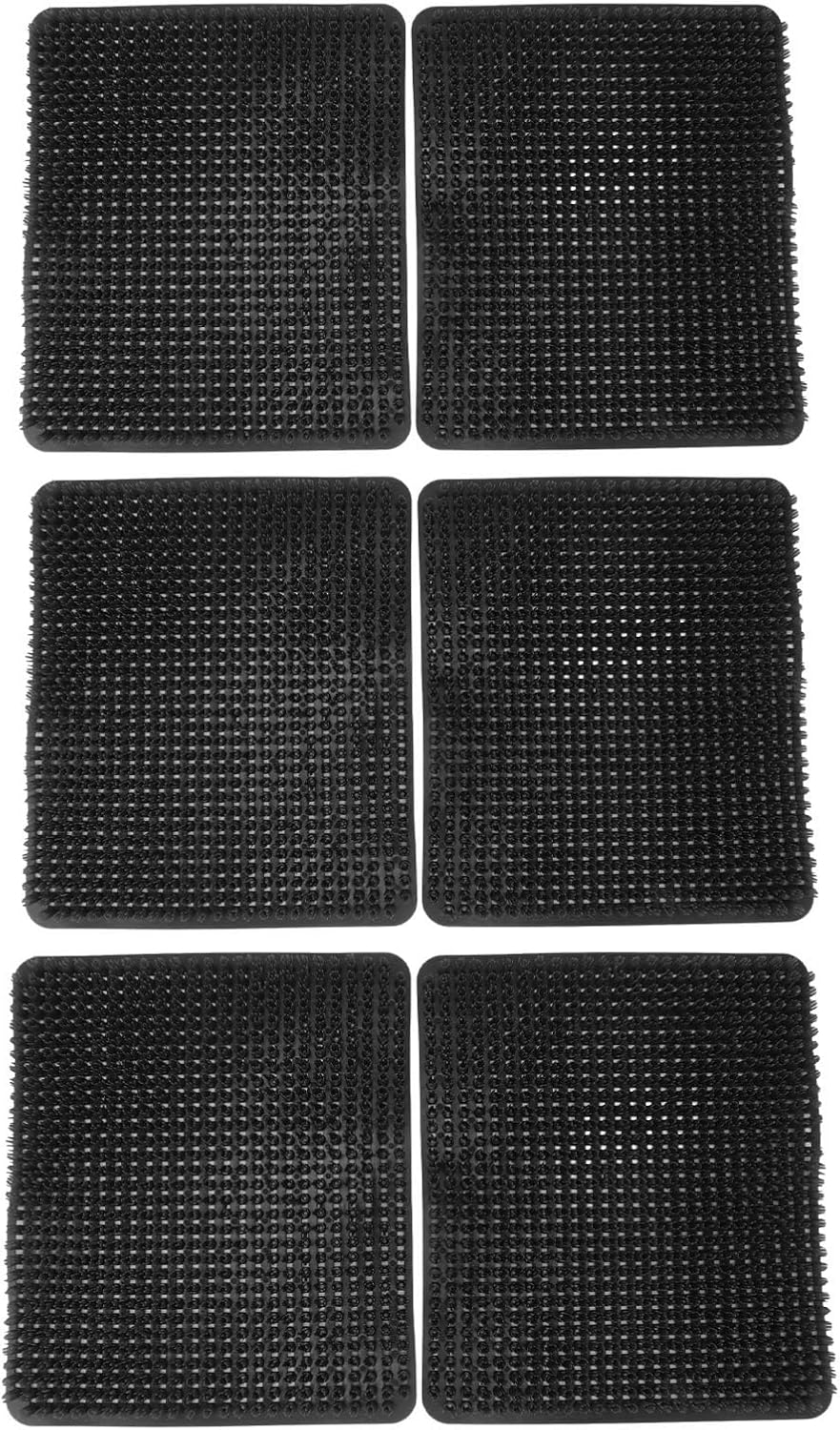 Chicken Nesting Pads, Reusable 6 Pcs PE Chicken Mat Scratch Resistant for Poultry Farming (Black) image number 6