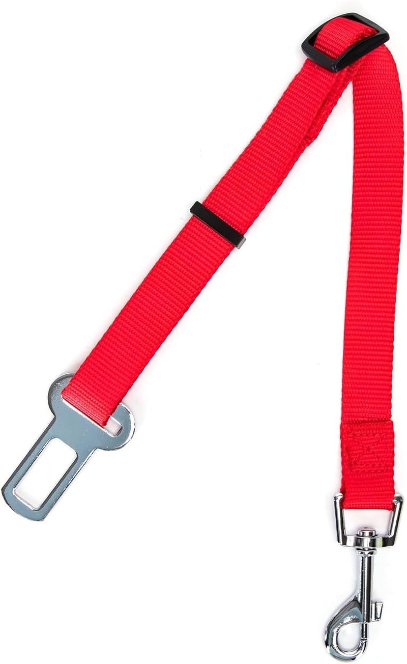 Adjustable Dog Seat Belt Heavy Duty Material Ideal for Safe Car Travel and Walking
