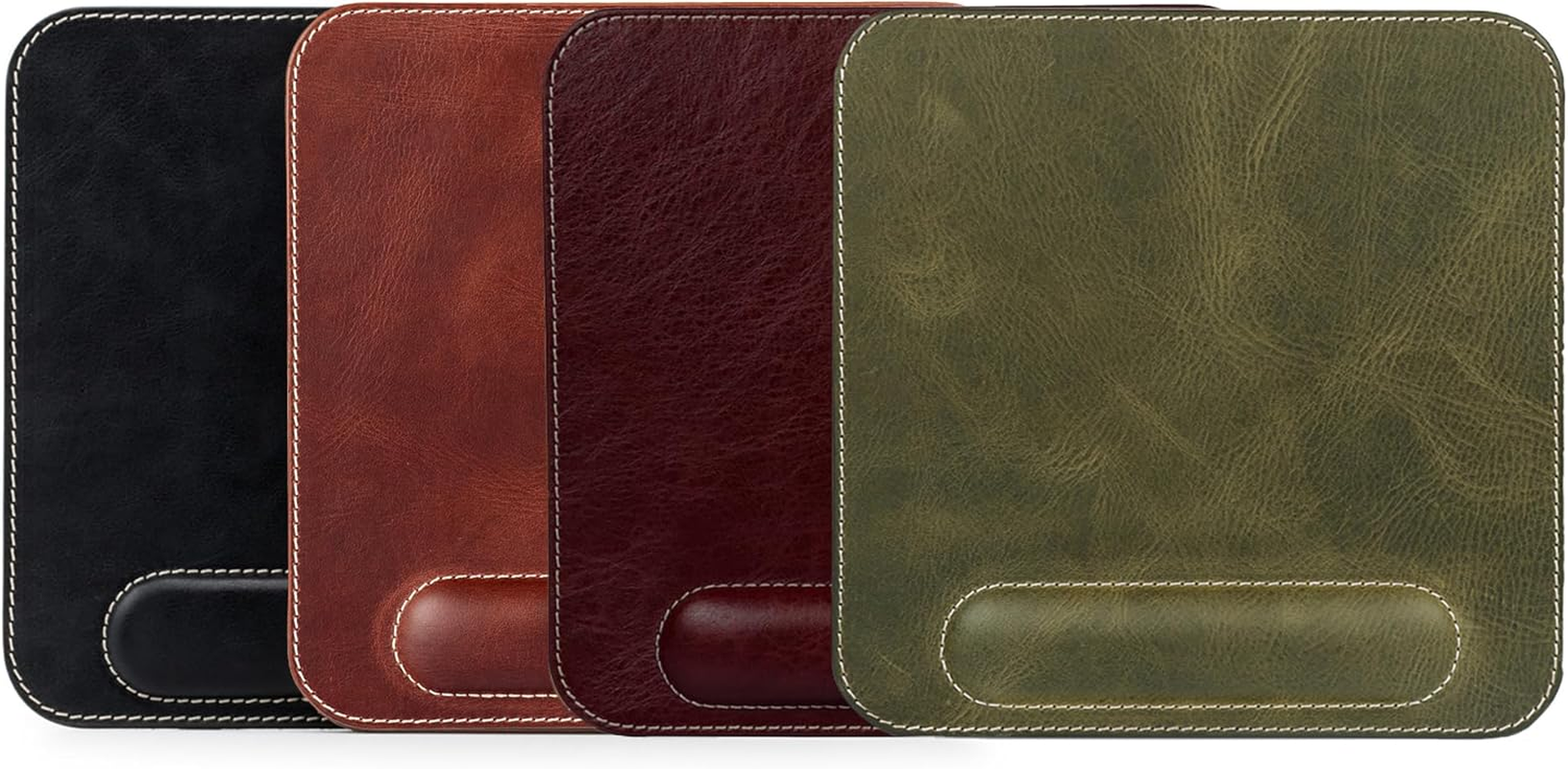 Londo Top Grain Leather Mousepad with Wrist Rest image number 3