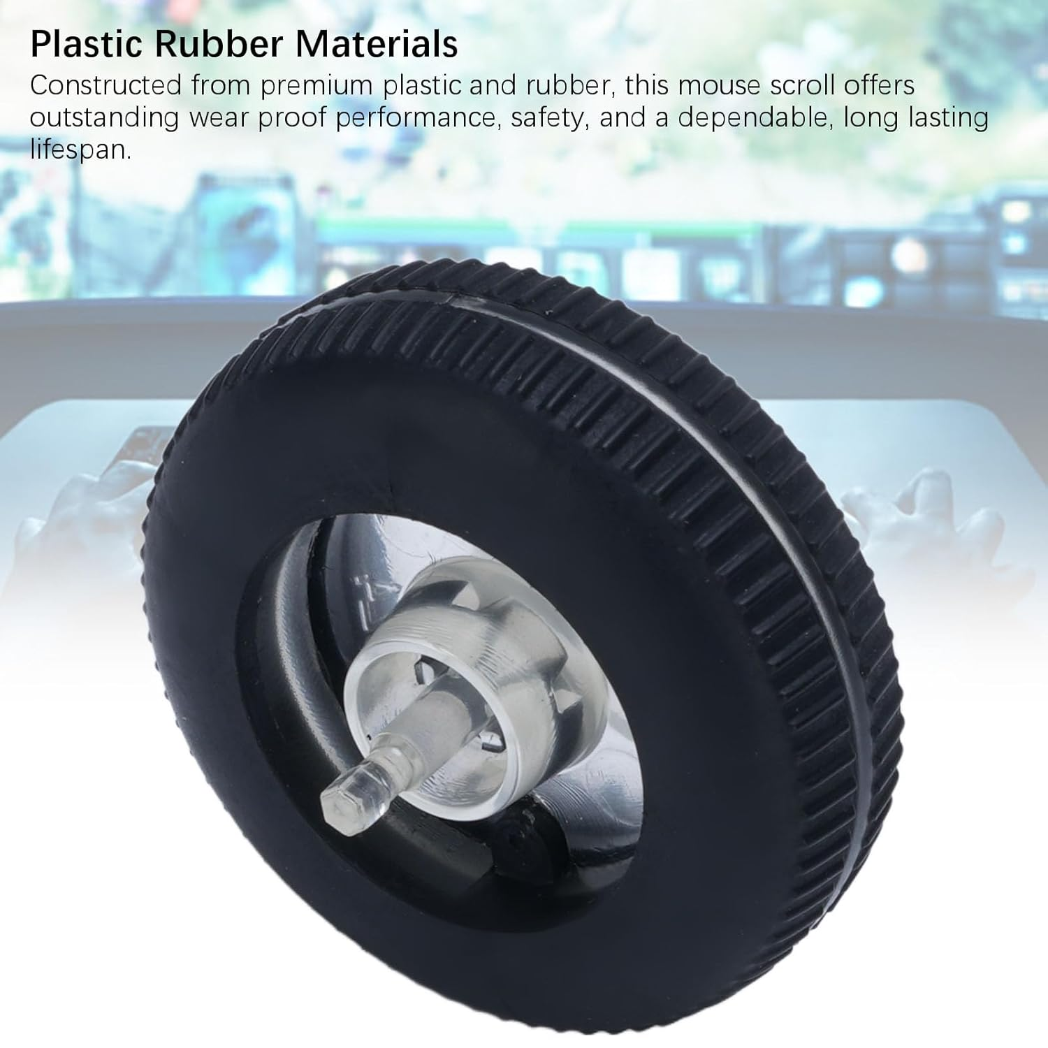For G403 G703 G603 Mouse Wheel Replacement, for G403 G603 G703 Mouse Roller Scroll, Wear Proof Black Scroll Roller Pulley, Specifically Designed for G403 G603 G703 Mouse image number 1