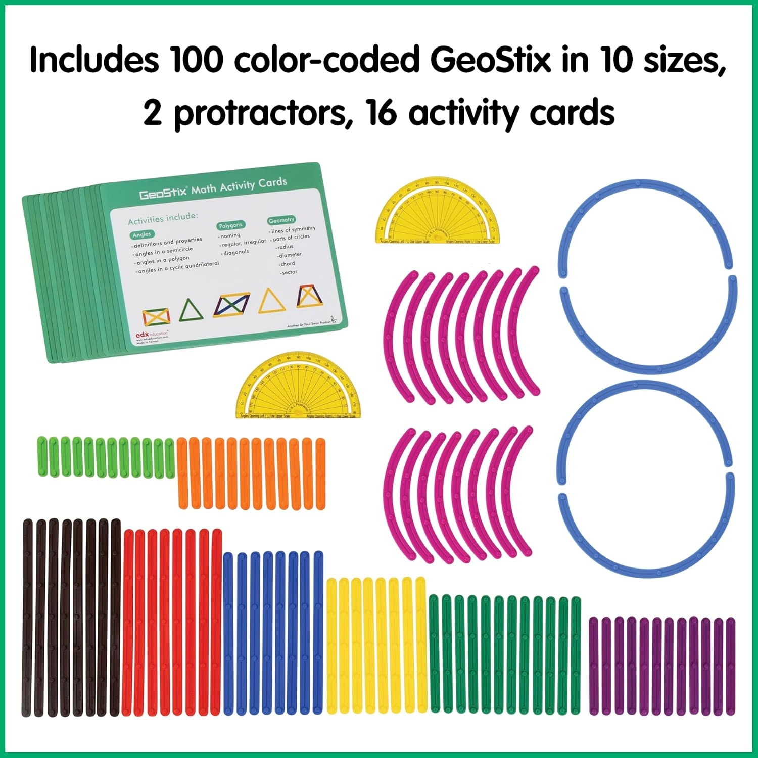 Edx Education Geostix Deluxe Set, Multi, 1 image number 3
