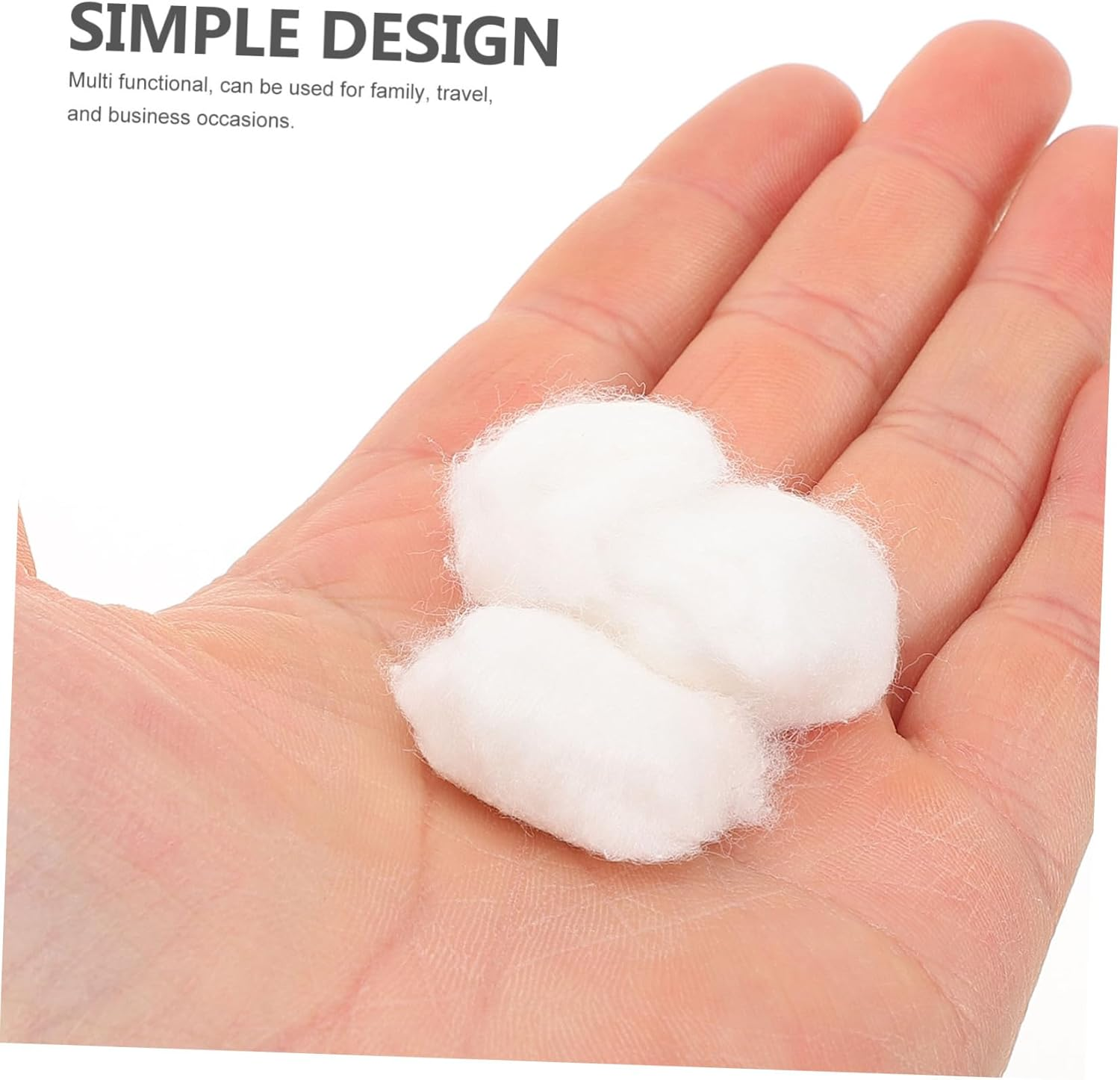 Mikinona 500G Mini Cotton Balls for Nail Gel Cleaning Multi-Function Cotton Balls for Spas and Salons image number 6