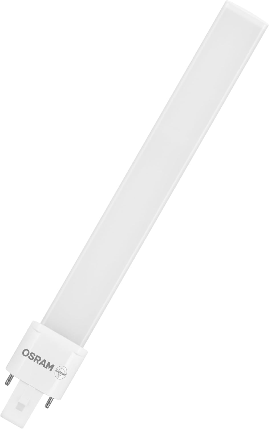 OSRAM DULUX LED Tube S11 G23 6W Cool White 700LM IP20 Compact Fluorescent Replacement for KVG Lights 2 Pin Base White Plastic 32.5Mm