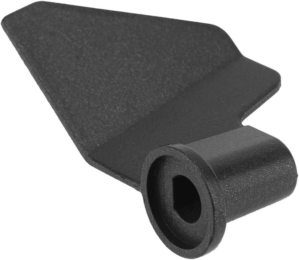 Oumij1 Bread Maker Paddle, Universal Stainless Steel Kneading Blade Part, Mixing Paddle Replacement, Black image number 1