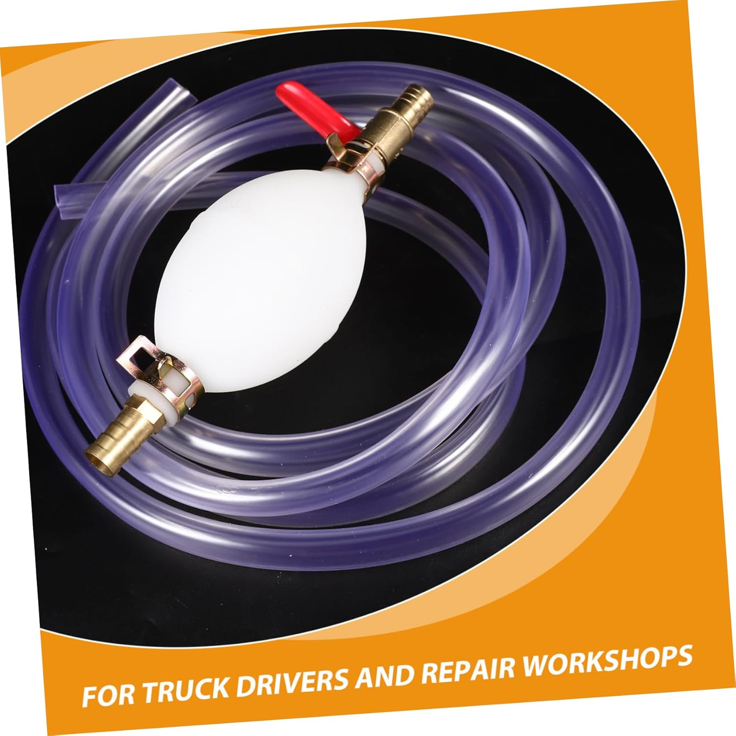 Manual Diesel Pump with Hose Portable Gasoline Conductor for Fluid Transfer Essential Tool for Truck Drivers and Workshops Durable Design for Long-Term Use image number 2