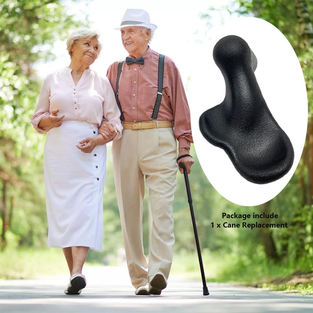 Orthopedic Walking Cane Fits Crutch Pipe Dia 7/8" Replacement for Arthritis, Carpal Tunnel Syndrome Mobility Aids image number 5