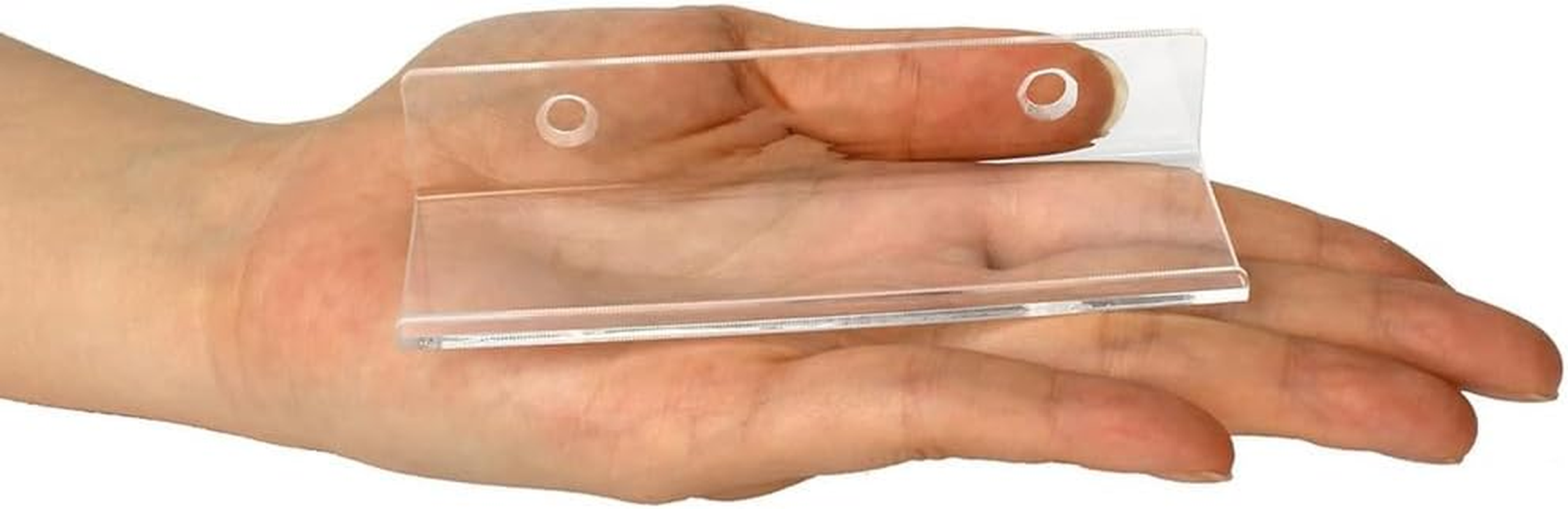 Acrylic Vinyl Record Floating Shelves 6 Pack, Acrylic Record Shelf for Display, Vinyl Record Display Holder(7Inch) B