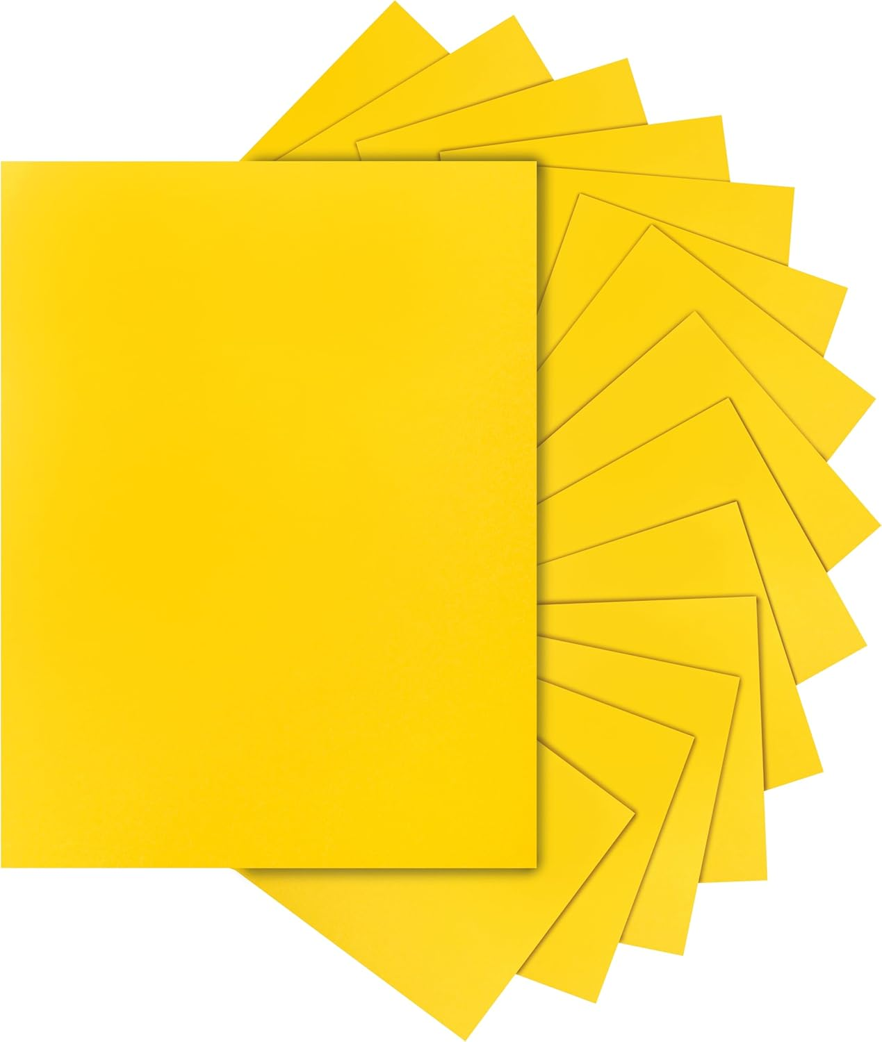 100 Sheets Yellow Cardstock 8.5 X 11 Scrapbooking Paper, 200Gsm/75Lb Heavyweight Printer Paper Card Stock for DIY Card Making, School, Wedding Invitations, Party Decoration, Certificates image number 6