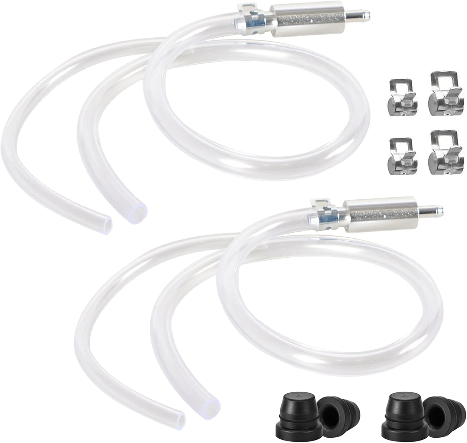 Bestek Brake Bleeding Kit,Motorcycle Brake Bleeder Hose,Aluminum Body One Way Check Valve Tube Bleeding Tool for Car Motorcycle Clutch