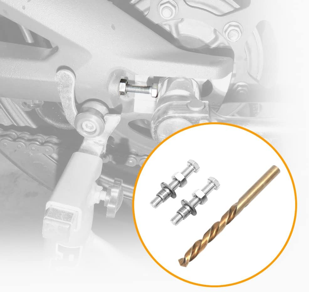Alpha Rider Chain Adjuster Bolt Replacement Swing Arm Buddy 2 Bolt Repair Kit Saver for Honda CBR1000RR CRF250R/X CRF450R / 450X 2004-2017, for Kawasaki KX250 1988-2013 image number 2