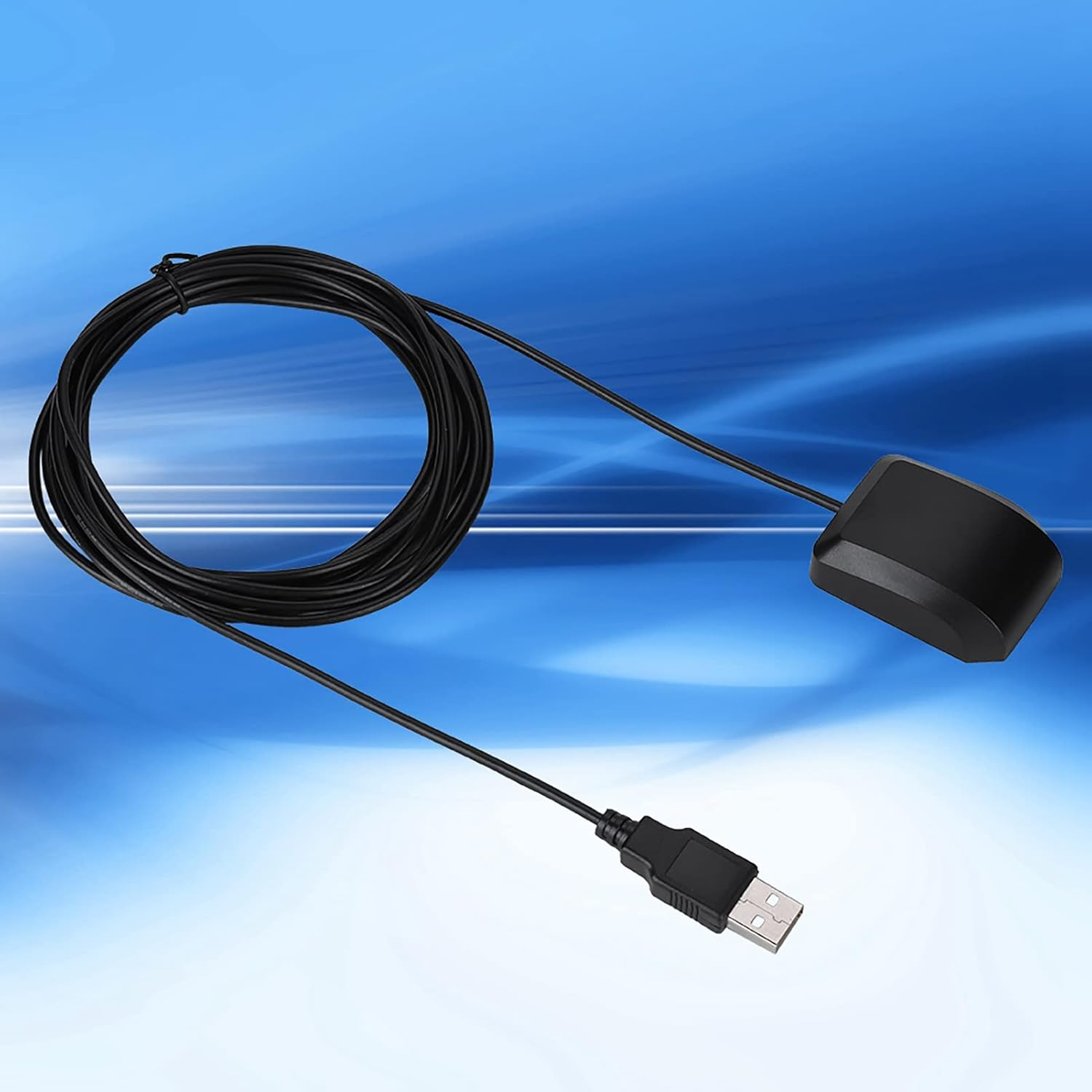GPS Lens Antenna -USB Connection Adaptor -Aerial with Magnetic Base, Stronger Signals, Improved Precision for the GPS Antenna of the Car [Outdoor Adventure] image number 2