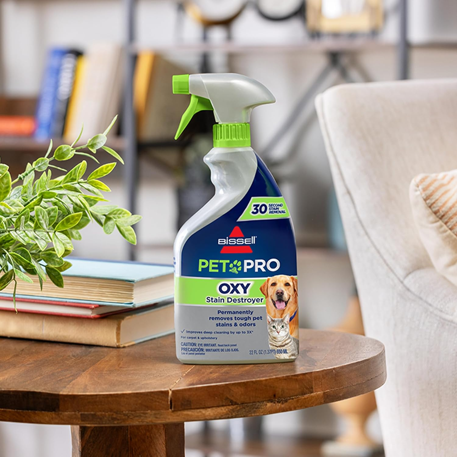 BISSELL Pet Pro Oxy Stain Destroyer - Trigger Pretreat Spray (650Ml) image number 5