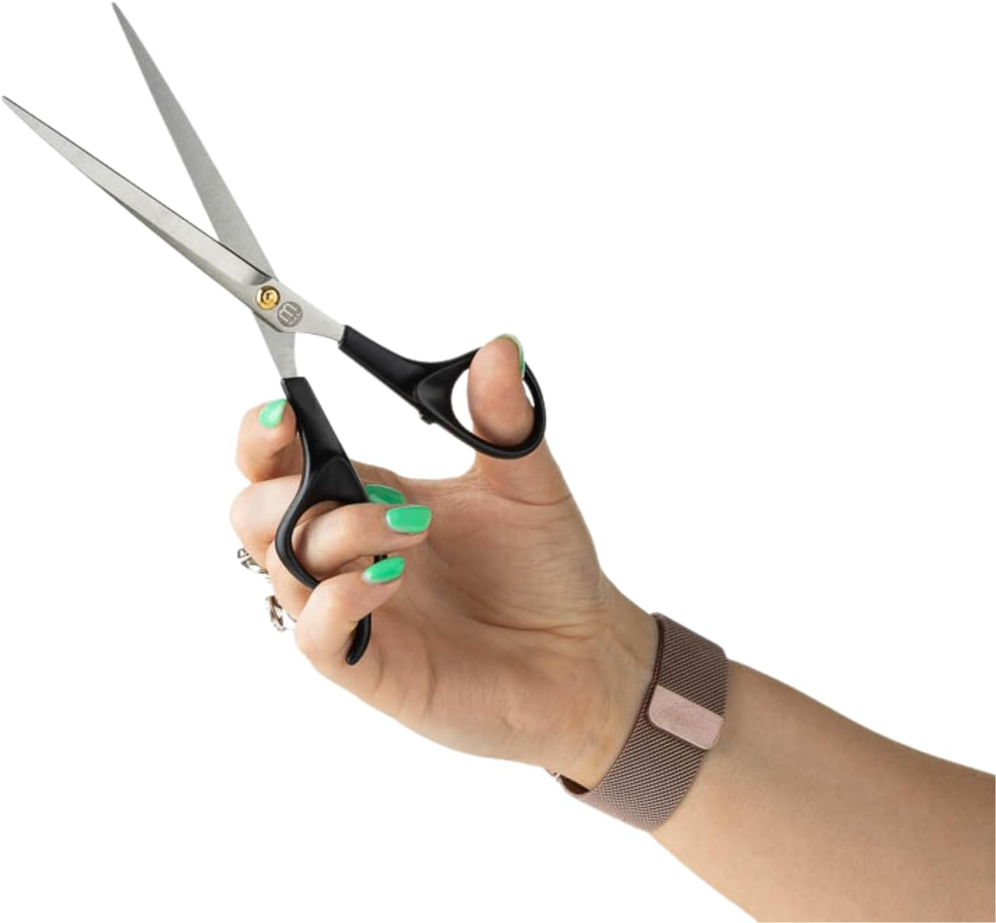 Mikki Dog, Cat Coat Grooming Scissors - Pet Shears - for Short, Medium and Long Fur Hair - Large image number 5