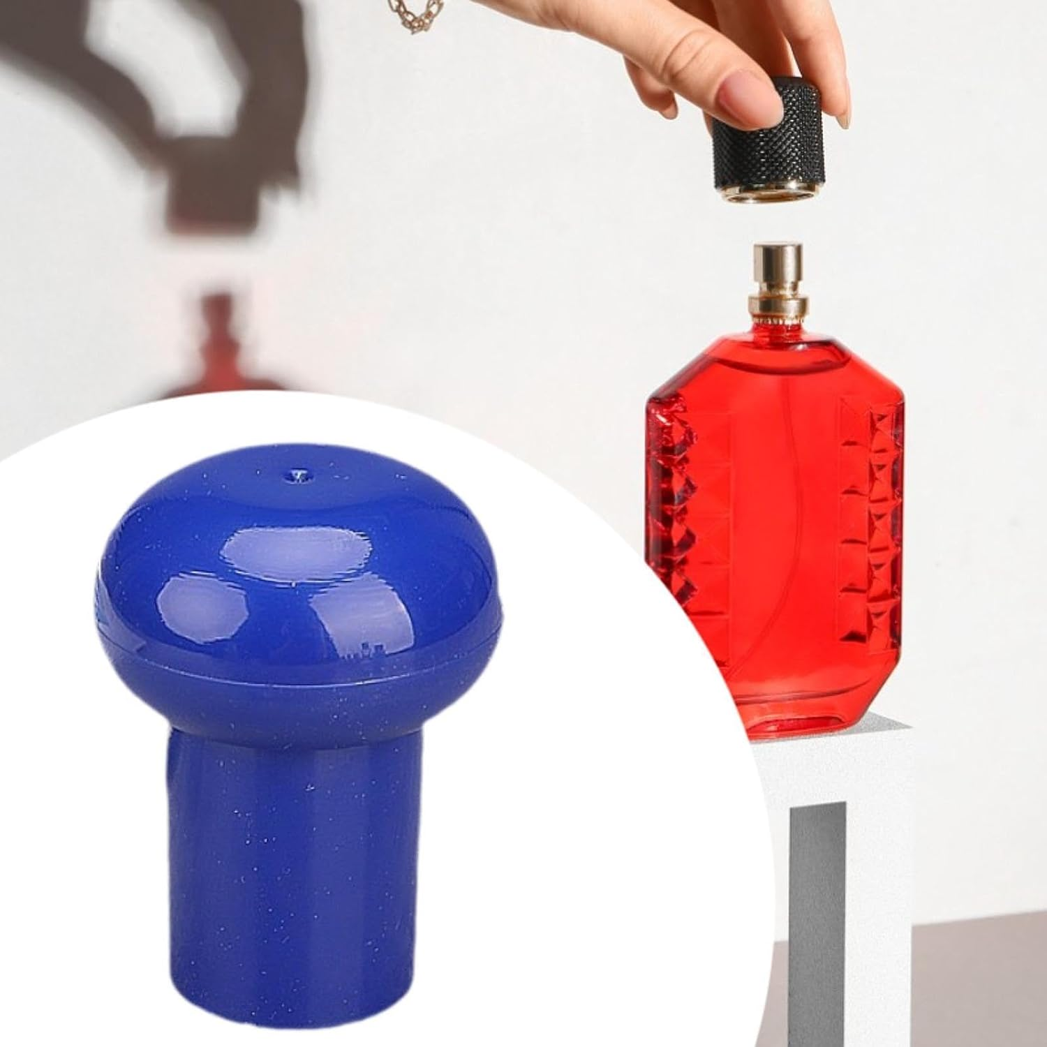 Manual Perfume Bottle Vial Crimper ABS Mini Perfume Bottle Capper Cap Capper