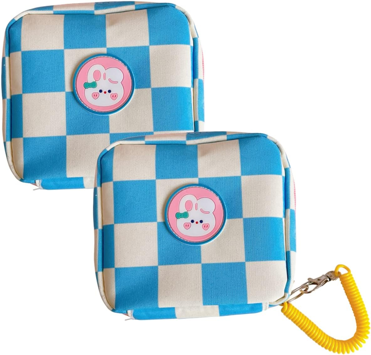 BCOATH 2Pcs Menstrual Pad Bag Practical Period Bag Sanitary Napkin Pouch Tampon Pouch for Women image number 6