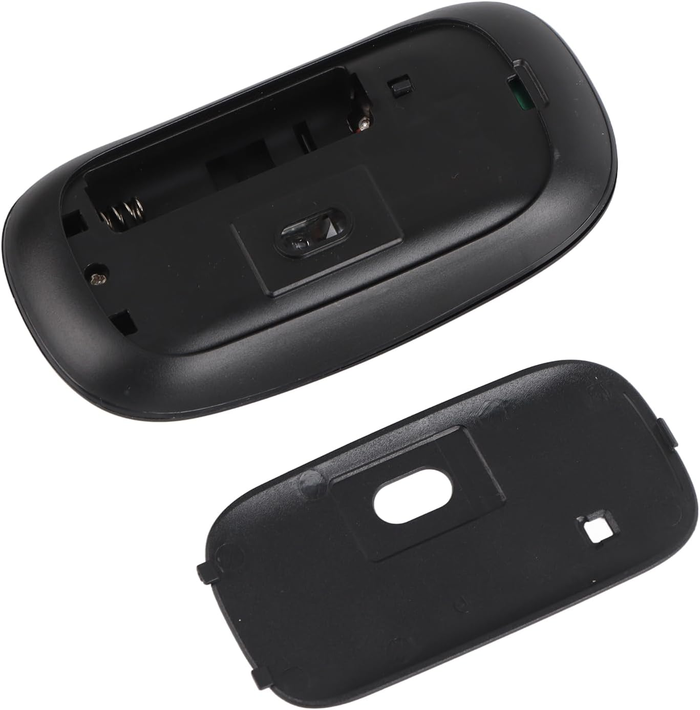 CHICIRIS Wireless Black 5.0 Mute Mouse for Laptop Tablet Office 800/1200/1600 DPI Adjustable for OS X/Mi/Ideal for Library Meeting Room Bedroom