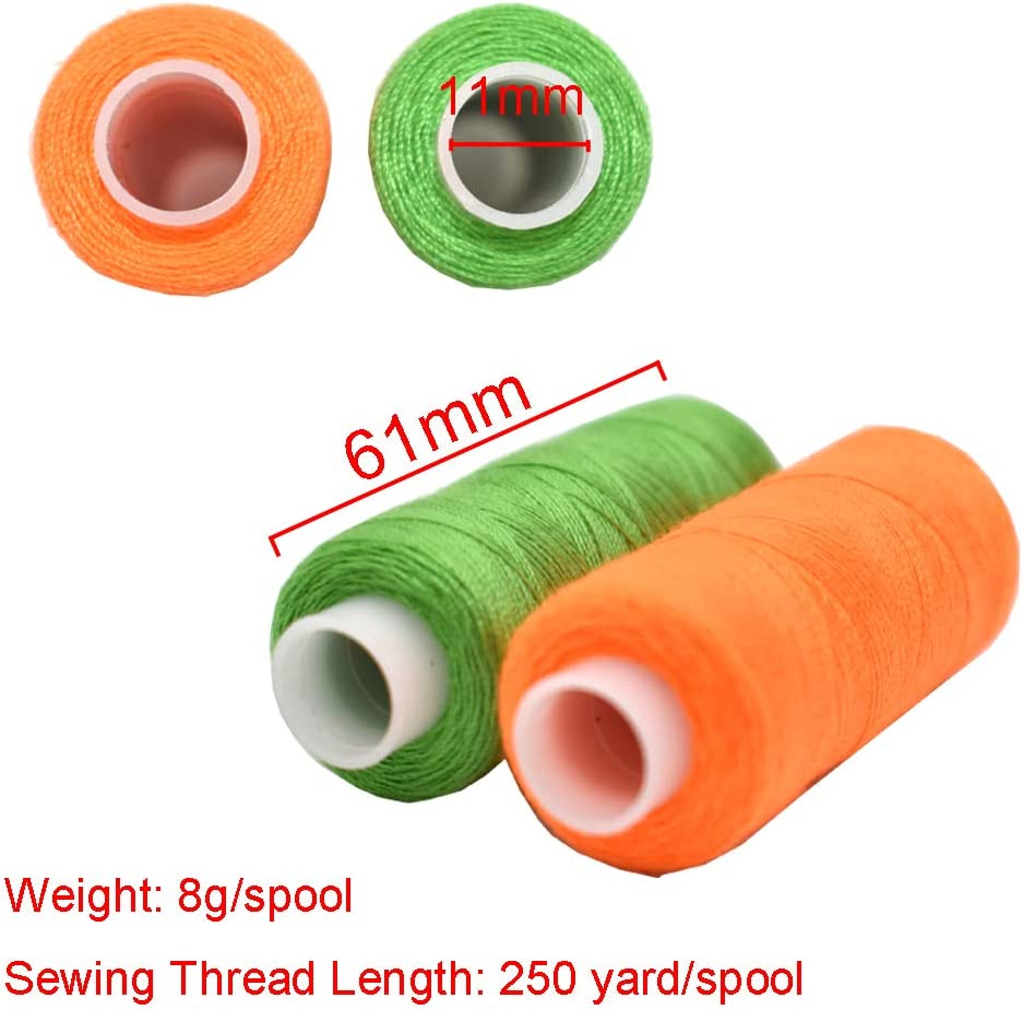 Sewing Thread 60 Colors Sewing Industrial Machine and Hand Stitching Cotton Sewing Thread (60 Color) image number 1