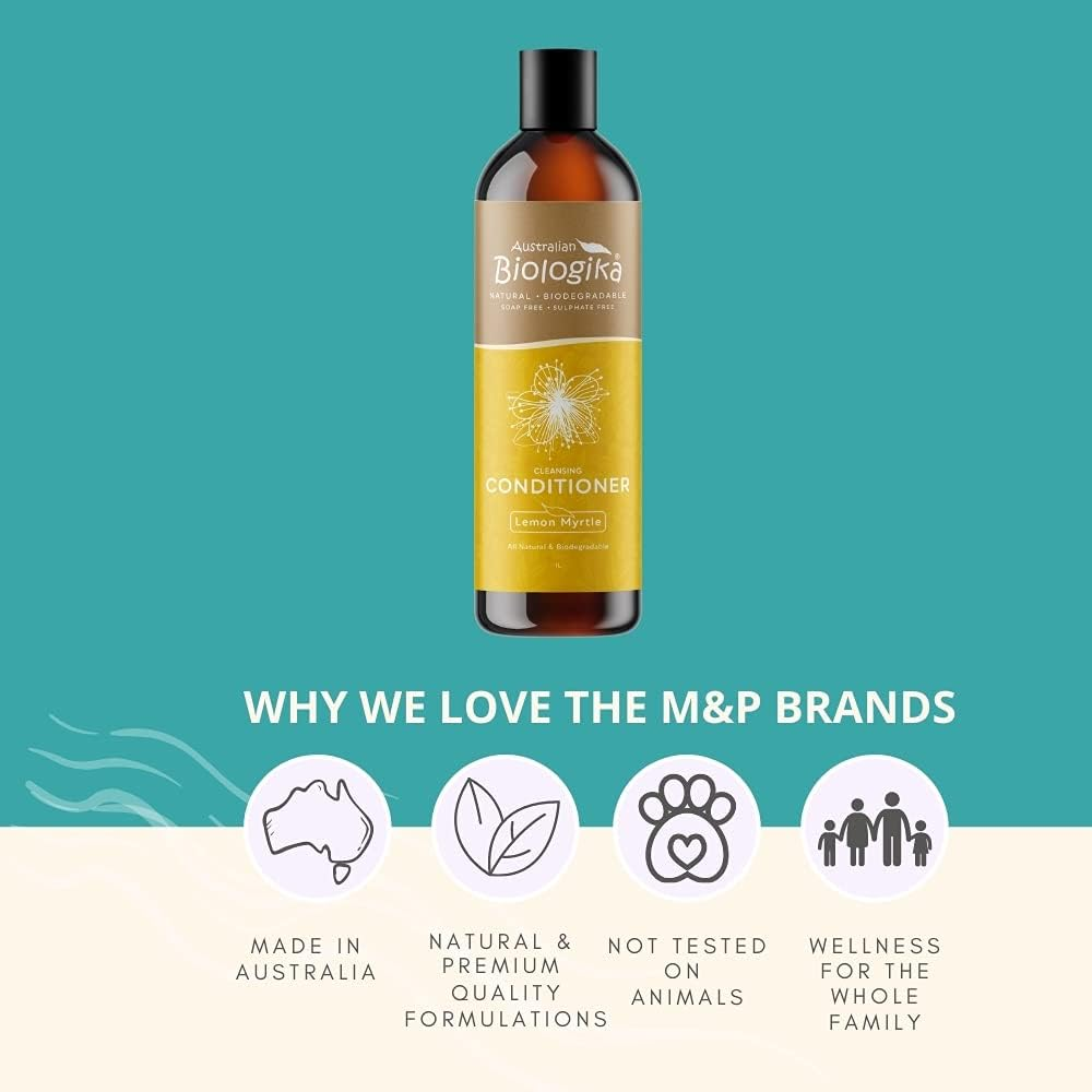 Biologika Bush Lemon Myrtle Conditioner 1L (VALUE PACK) - Oily Hair