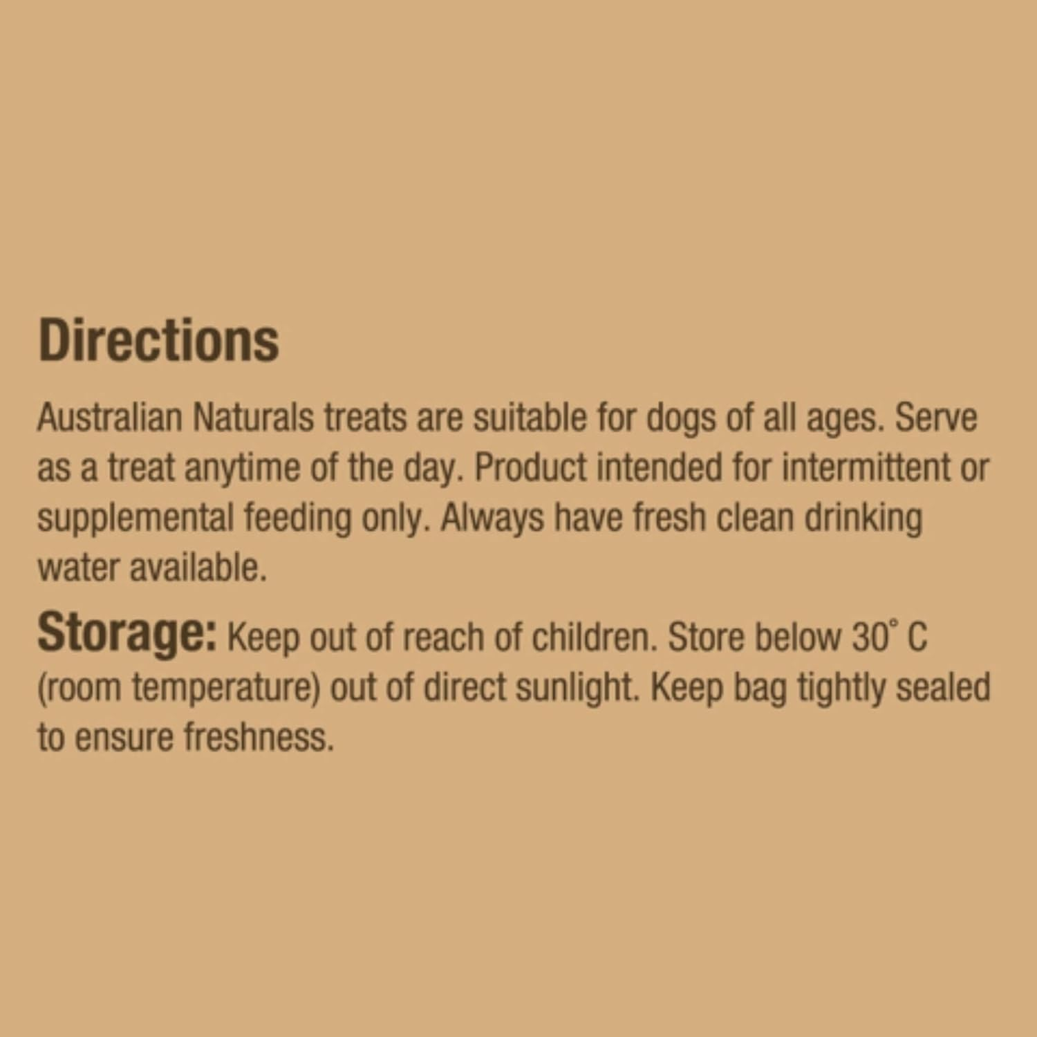 Vetalogica Australian Naturals Grain Free Large Breed Kangaroo and Garden Vegetables Treats for Dogs 210 G image number 2