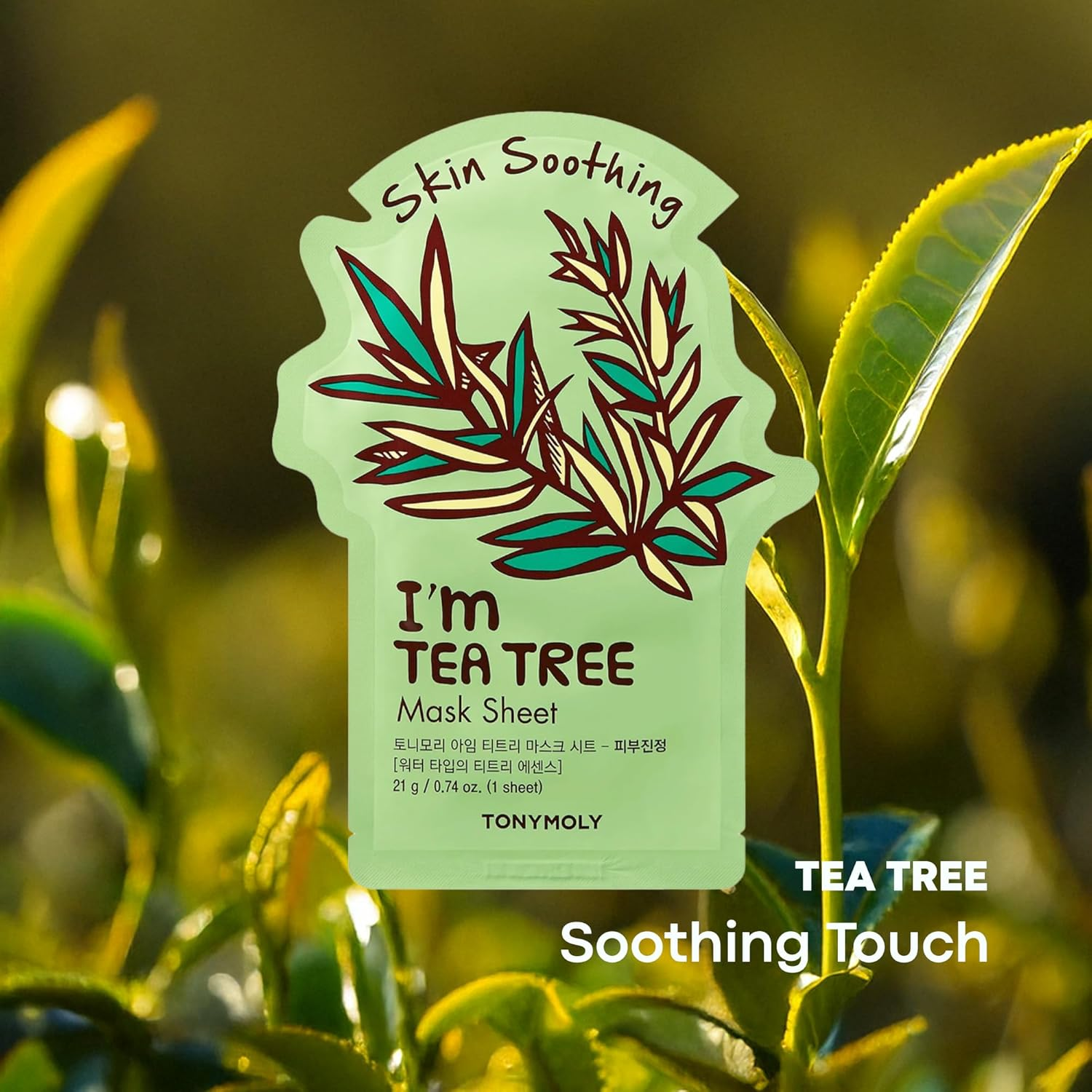 Tony Moly I'M Real Tea Tree Soothing Mask Sheet 21 G image number 4