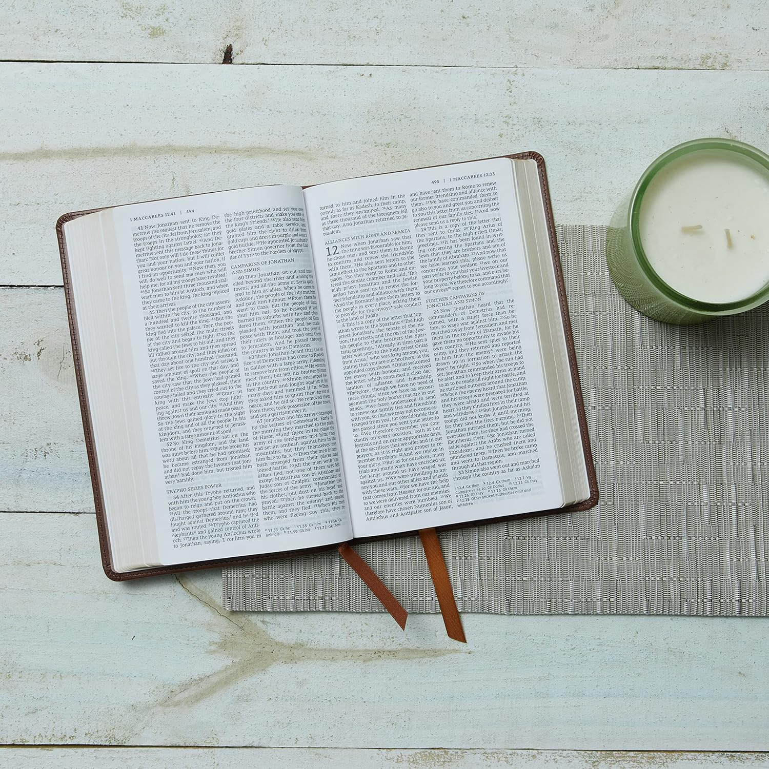 NRSV Catholic Bible Gift Edition [Brown]: Holy Bible image number 2