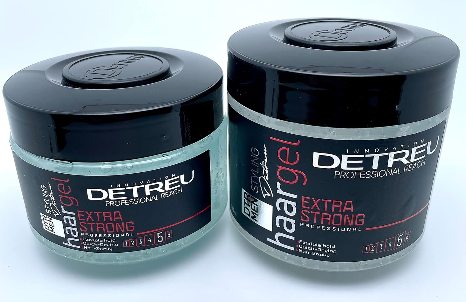 Detreu Hair Gel Styling Gel Professional (500 Ml, Extra Strong) image number 3
