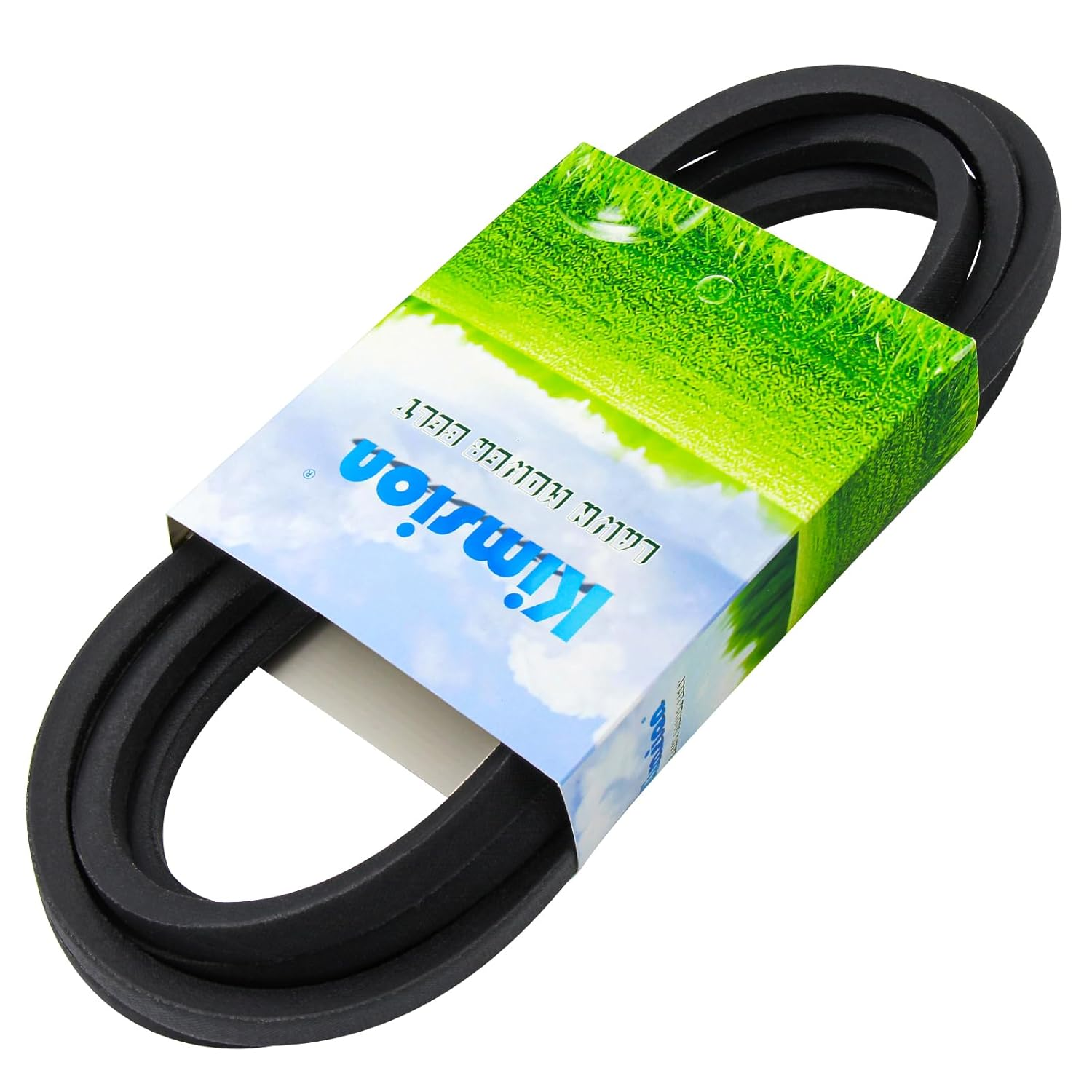 Kimsion GX21833 Deck Belt (1/2'' X 141'') for John Deere 48'' Deck Lawn Mower D140, D155, D160, E140, E150, E160, E170, S140, S170, Replacement John Deere 48 Inch Deck Belt GX20571 image number 2