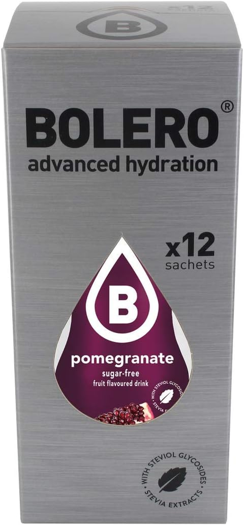 Bolero Pomegranate Fruit Flavoured Drink Powder 12 Sachets image number 3