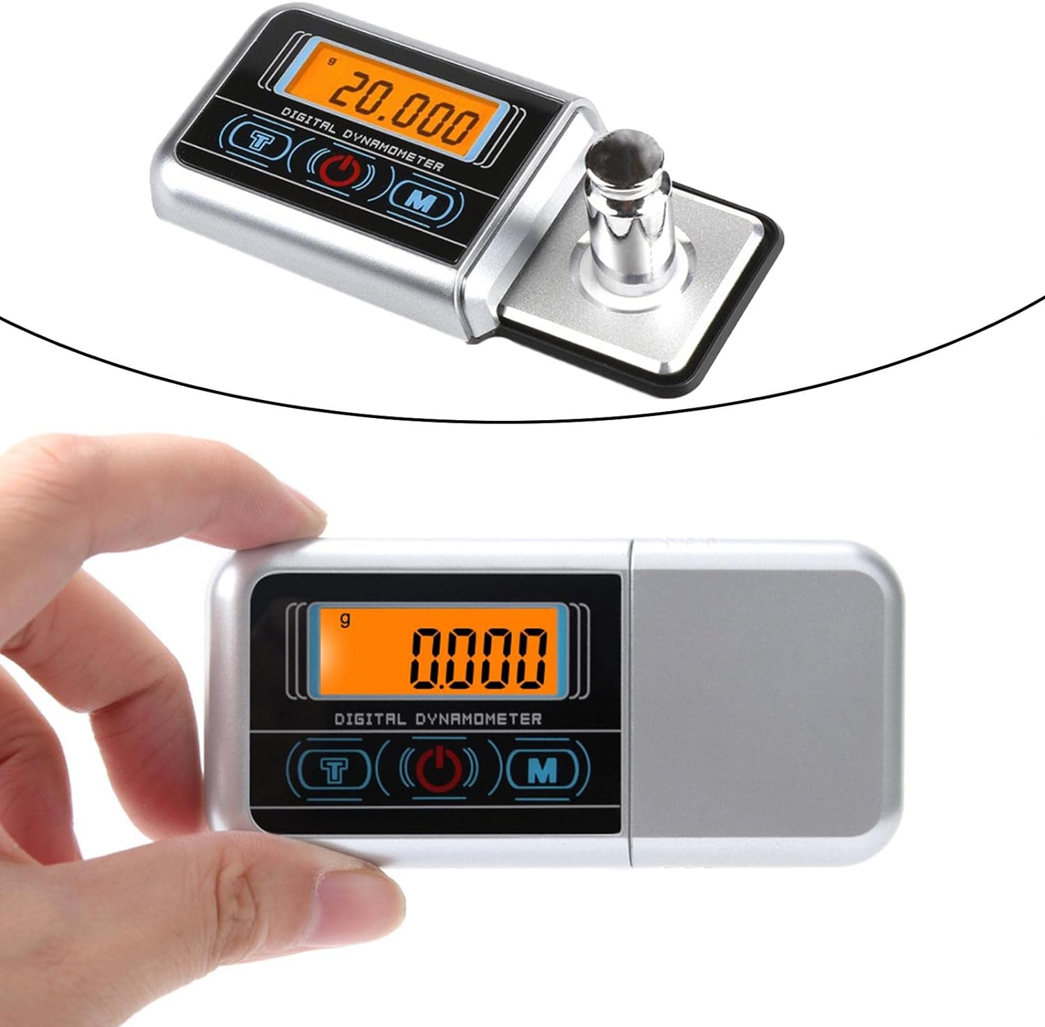 KESOTO Professional Digital Mini Turntable Stylus Force Scale Gauge Backlight image number 3