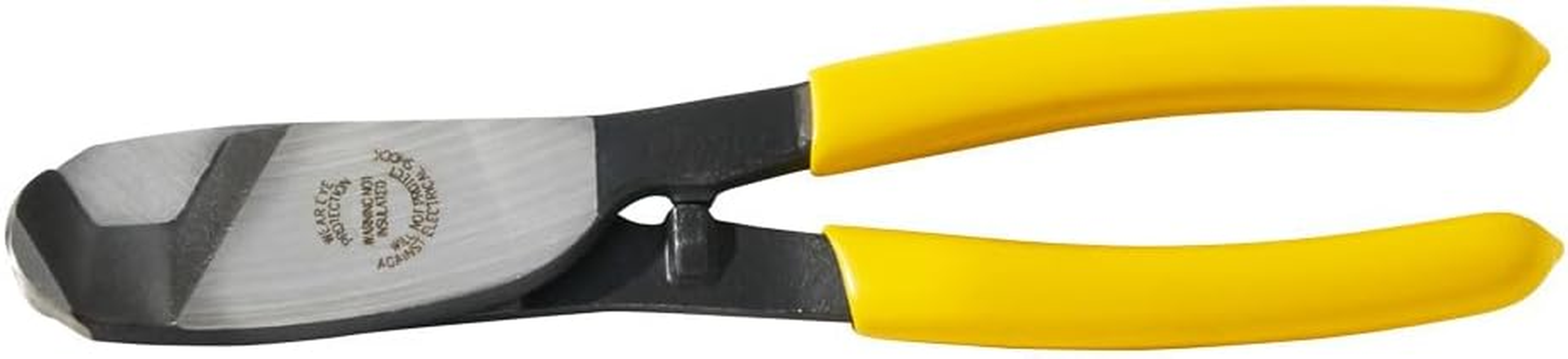 Klein Tools 63028 Cable Cutter, Made in USA, Coaxial Cutter for 3/4-Inch Aluminum and Copper Cable, One-Hand Shearing