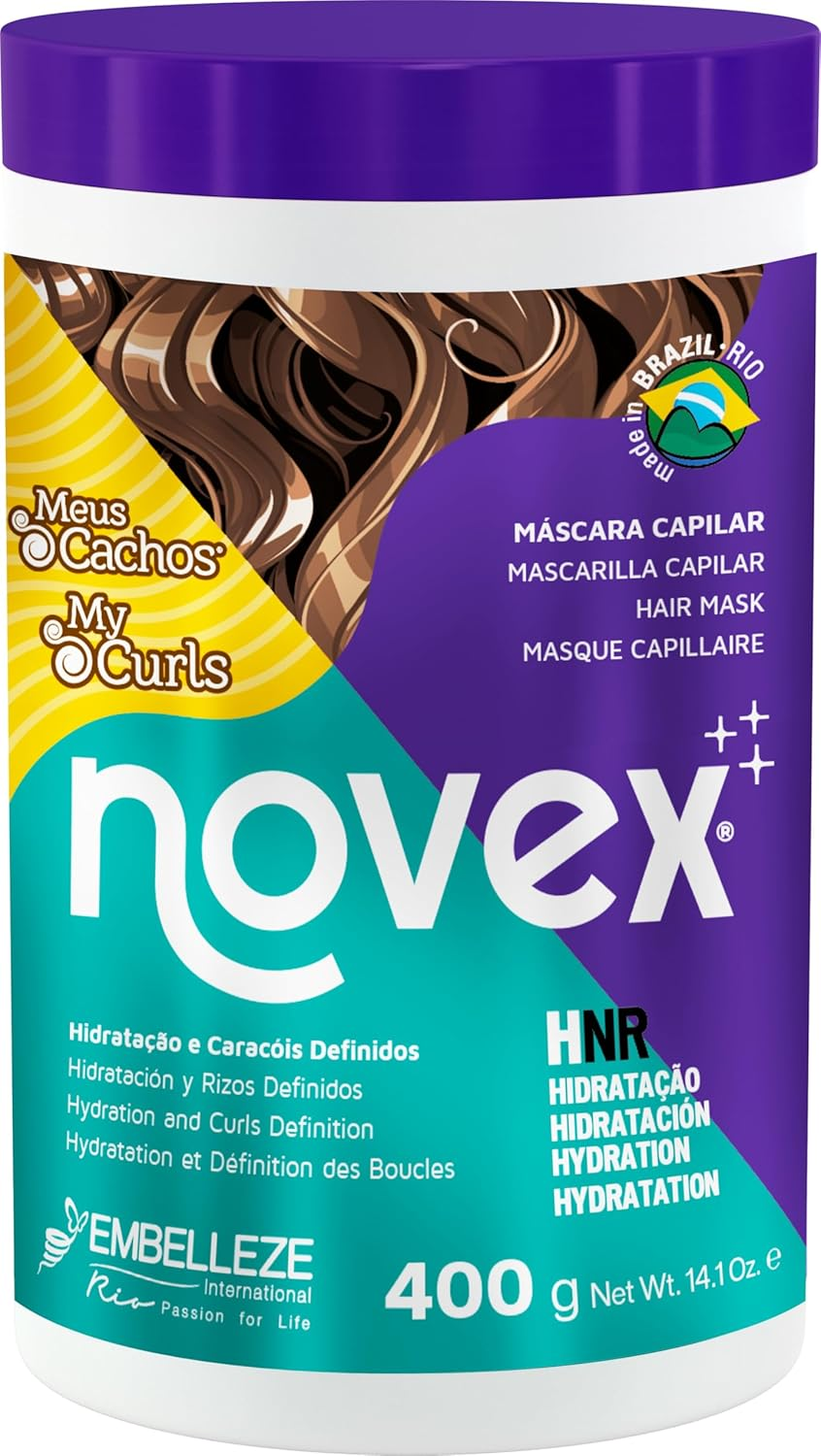 Novex My Curls Extra Deep Hair Care Cream Mask 14Oz/400G - Enhanced with a Mix of Oils and Cranberry Extract (Suitable for All Curls) image number 3