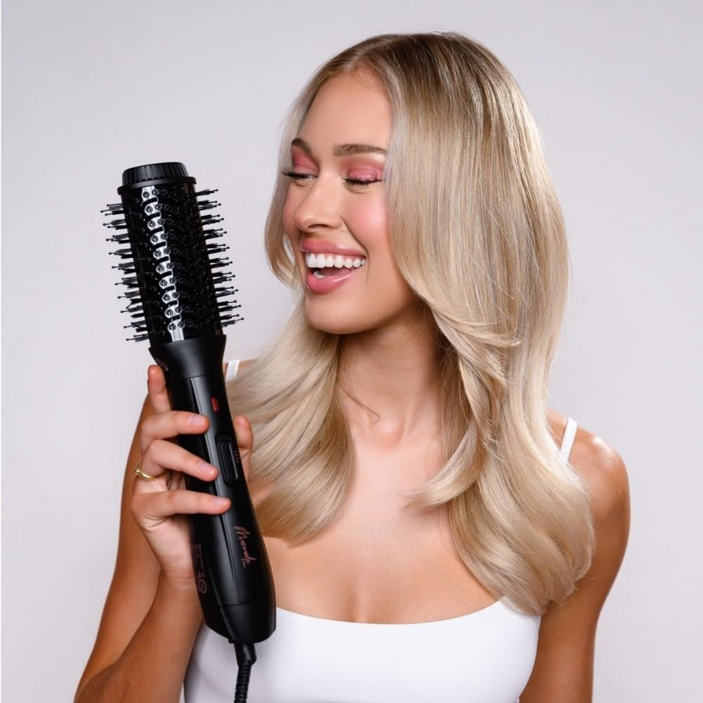 Mermade Hair Blow Dry Brush, Black