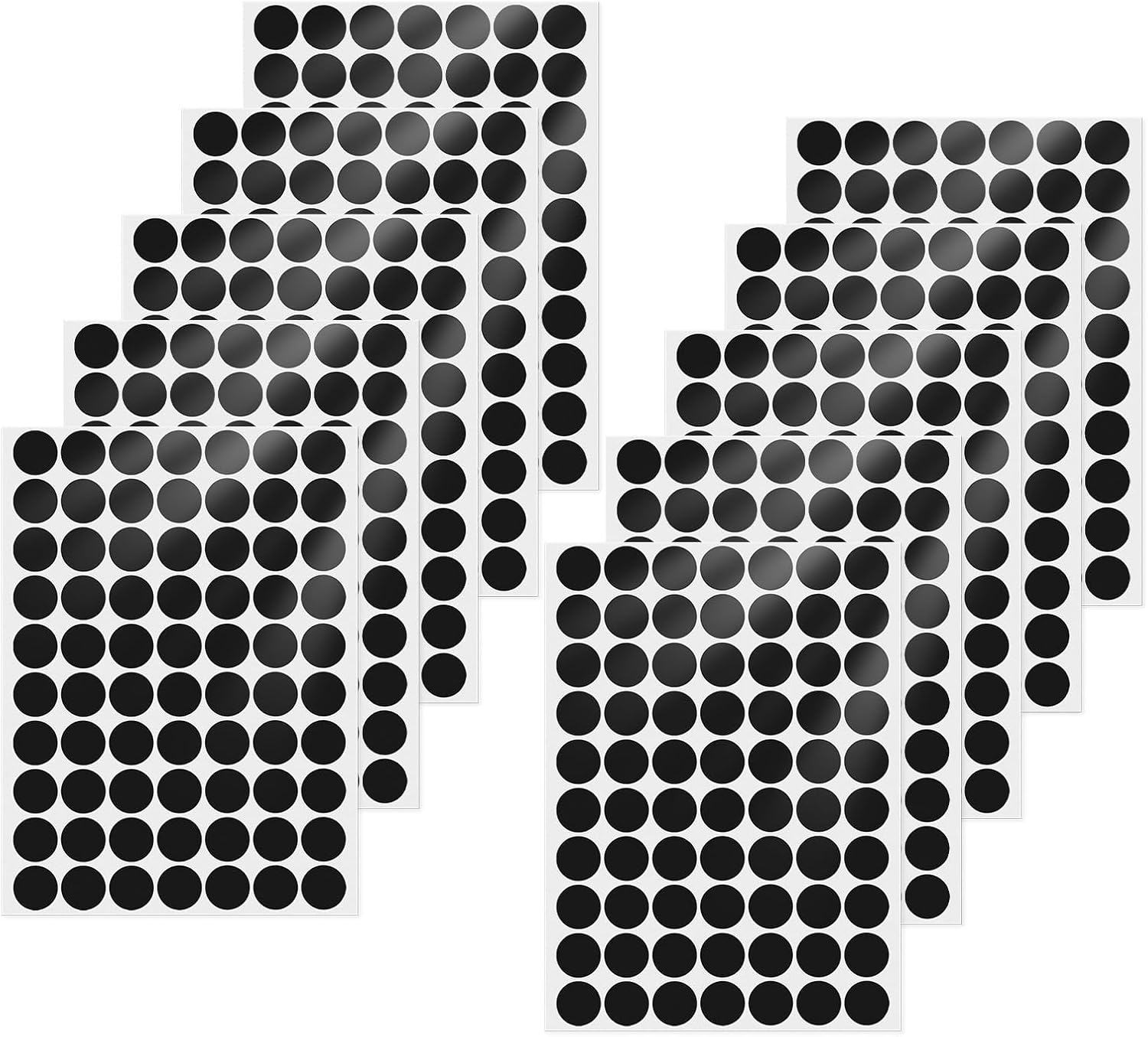 Gold Dot Stickers 1 Inch Vinyl Self-Adhesive Colored Circle Labels Removable Waterproof Coding Decals round Tag for Boxes Coloring Organizing Marking 700PCS