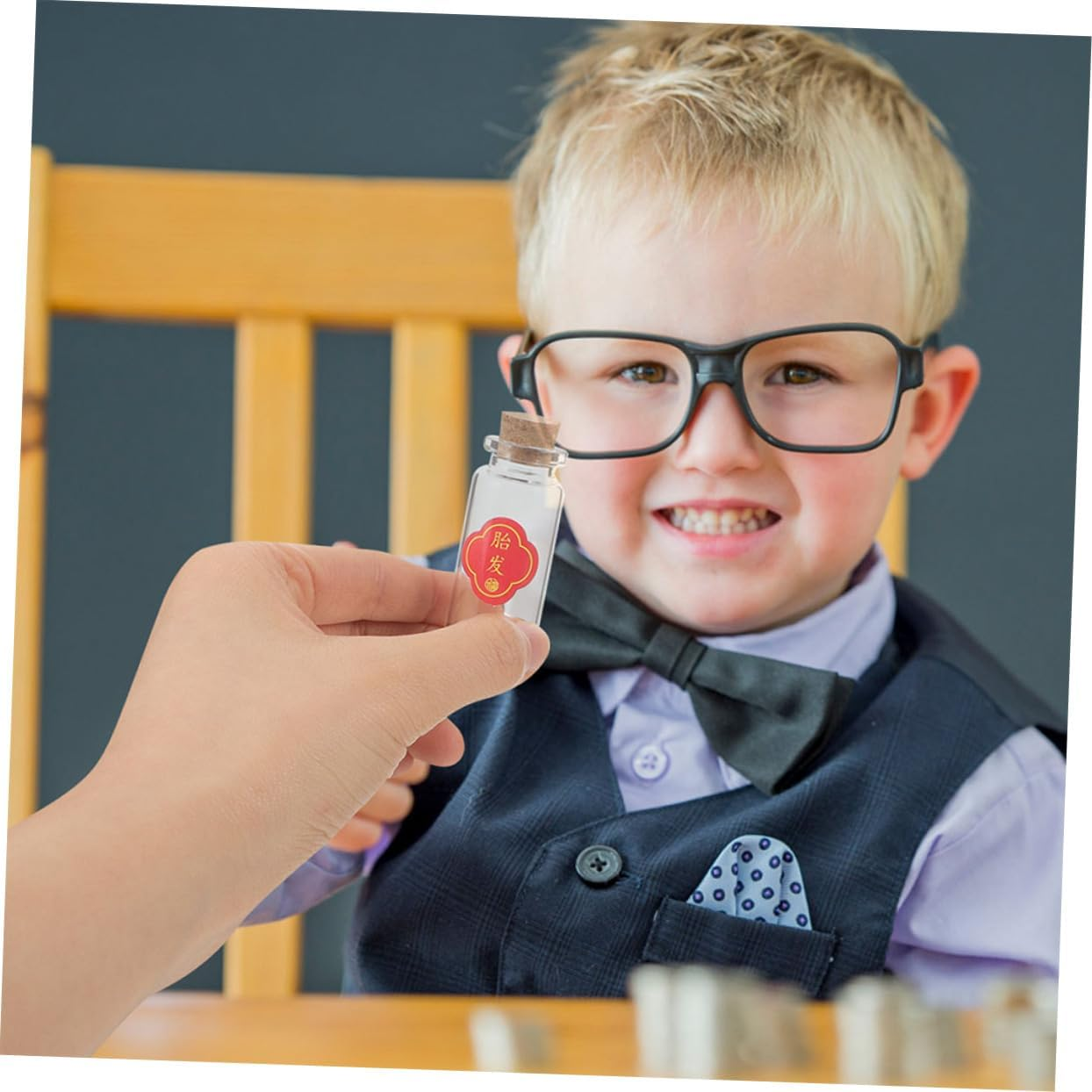 Teeth Keeper Box Hair Tooth Storage Keepsake Box Fetal Hair Umbilical Cord Memory Organizer for Newborn image number 5