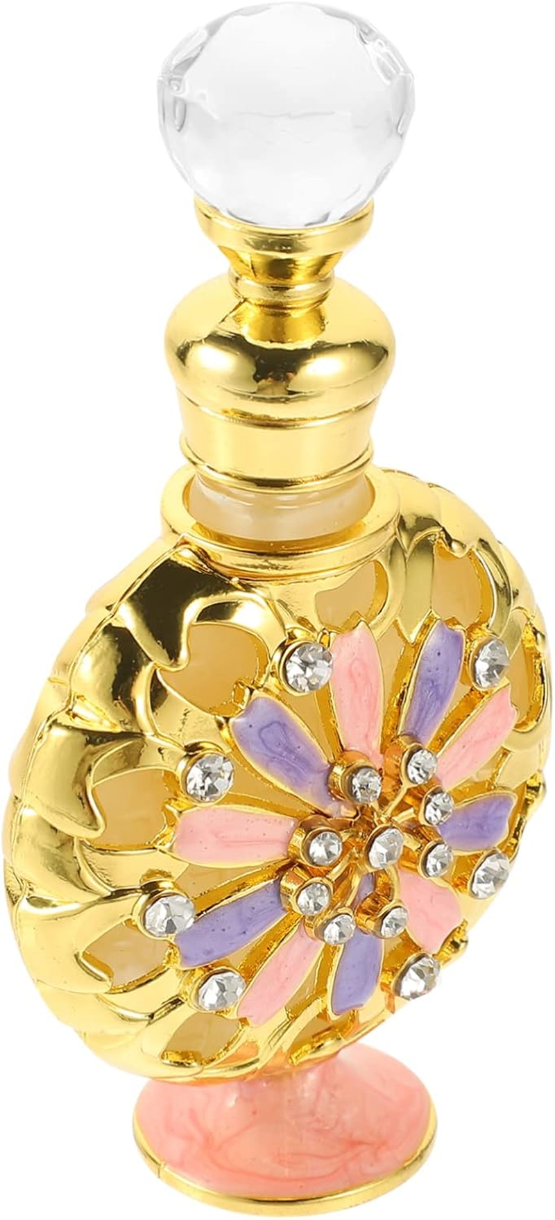 Mikinona Glass Essential Oil Bottle Perfume Holder Set of 8 30Ml Refillable Empty Aroma Bottles for Travel and Aromatherapy