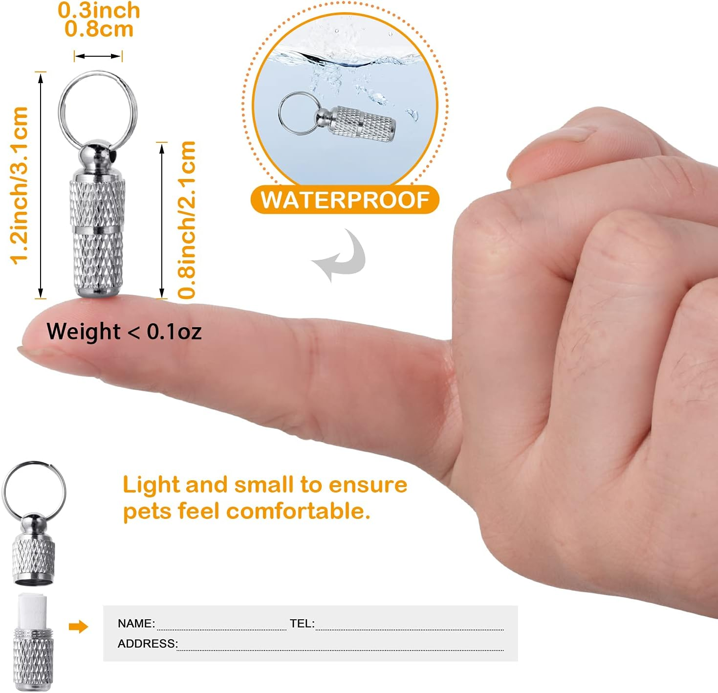 LLHK 6 Pack Reflective Cat Collars & 6 Pcs Name Tags,Breakaway Safety Kitten Collar with Bell,Adjustable 7''-12'',For Girl Male Cats, Personalized ID Tag,Pet Supplies,Stuff,Accessories(12 Pack) image number 3