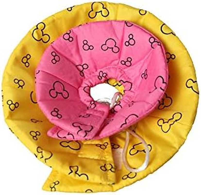 Hamster Rabbit Protection Cone Neck Recovery Collar - Small Animal Pets Elizabethan Collar Anti-Water Bite Sratch Risistant for Guinea Pig Mice Mouse Rats Ferret Squrrel (S, Pink) image number 7